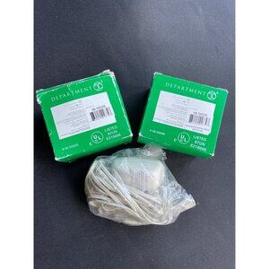 Department 56 AC/DC Power Adapter 3 Way For Christmas Villages 56.55026 LOT OF 3